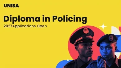 UNISA Diploma in Policing  2027Applications Open