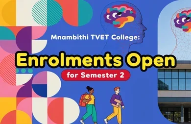 Mnambithi TVET College: Enrolments Open for Semester 2