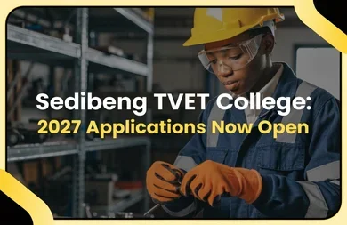 Sedibeng TVET College: 2027 Applications Now Open