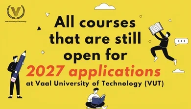 Vaal University of Technology (VUT) 2027 Applications Still Open