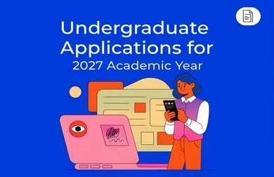 Undergraduate Applications for 2027 Academic Year