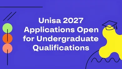 Unisa 2027 Applications Open for Undergraduate Qualifications