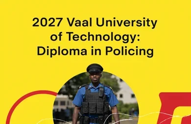 2027 Vaal University of Technology: Diploma in Policing