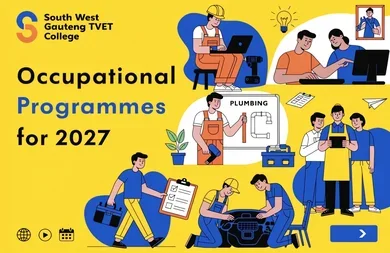 South West Gauteng TVET College: Occupational Programmes for 2027