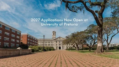 2027 Applications Now Open at University of Pretoria