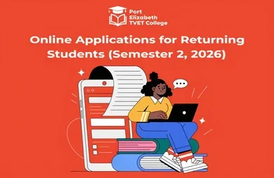 Port Elizabeth TVET College: Online Applications for Returning Students (Semester 2, 2026)