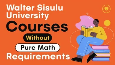 Walter Sisulu University Courses Without Pure Math Requirements