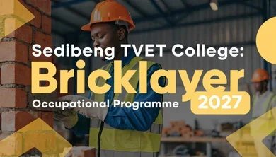 Sedibeng TVET College: Bricklayer Occupational Programme 2027