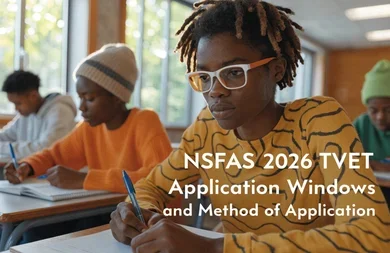 NSFAS 2026 TVET Application Windows and Method of Application
