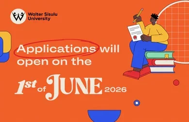 Walter Sisulu University Applications will open on the 1st of JUNE 2026
