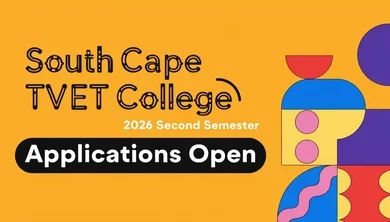 South Cape TVET College 2026 Second Semester Applications Open