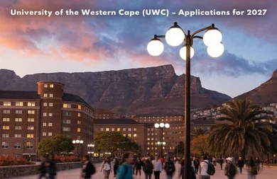 University of the Western Cape (UWC) – Applications for 2027