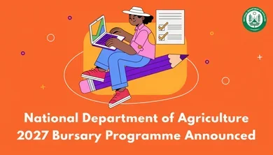 National Department of Agriculture 2027 Bursary Programme Announced