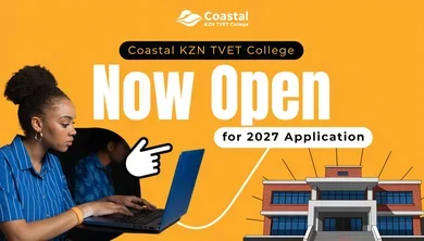 Coastal KZN TVET College Now Open for 2027 Application