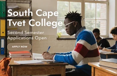 South Cape Tvet College: Second Semester Applications Open