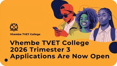 Vhembe TVET College 2026 Trimester 3 Applications Are Now Open