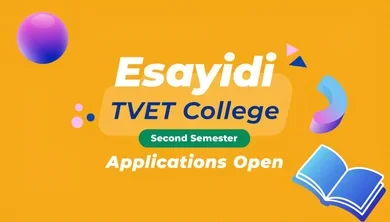 Esayidi TVET College Second Semester Applications Open