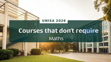 UNISA 2026 Courses that don't require maths