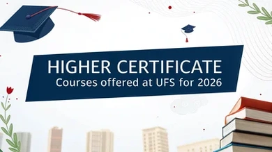 Higher Certificate Courses Offered at UFS for 2026