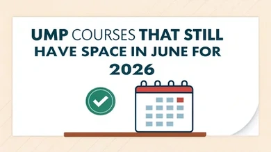 UMP Courses That Still Have Space in June for 2026