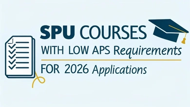 SPU Courses with Low APS Requirements for 2026 Applications