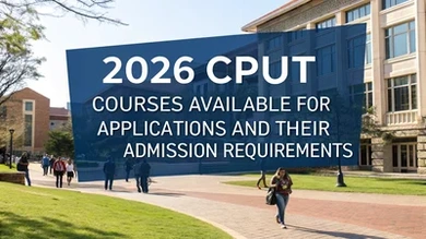 2026 CPUT Courses Available for Applications and Their Admission Requirements