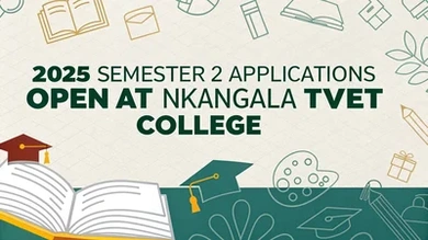 Semester 2 Applications Open at Nkangala TVET College