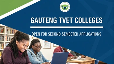 Gauteng TVET Colleges Open for Second Semester Applications