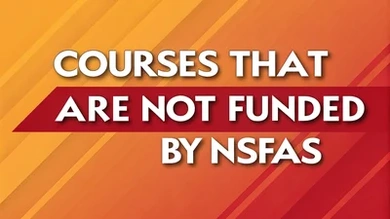 Courses that are not Funded by NSFAS