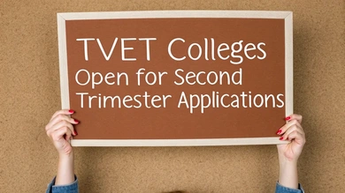 TVET Colleges Open for Second Trimester Applications