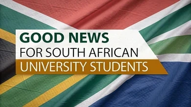 Good News for South African University Students