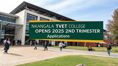 Nkangala TVET College Opens 2025 2nd Trimester Applications