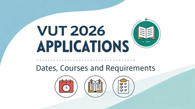 VUT 2026 Applications: Dates, Courses and Requirements