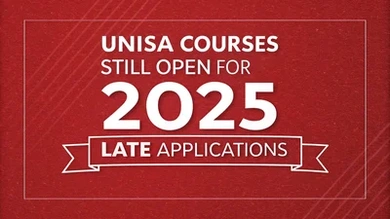 UNISA courses still open for 2025 late applications