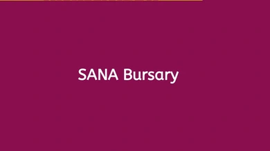 SANA Bursary