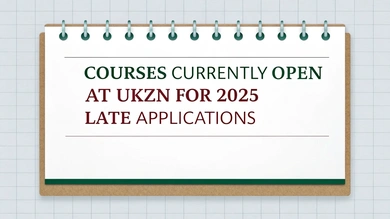 Courses Currently Open at UKZN for 2025 Late Applications - Varsity Wise