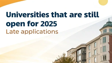 Universities that are still open for 2025 Late Applications