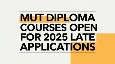 MUT Diploma Courses Open for 2025 Late Applications