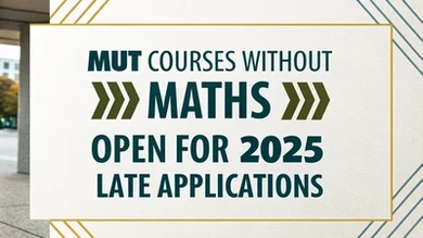 MUT courses that do not require maths Open for 2025 Late Applications