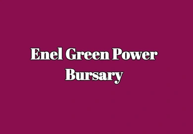 Enel Green Power Bursary