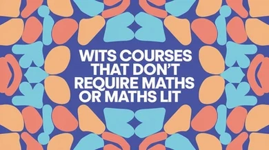 WITS Courses that don't require maths or maths lit