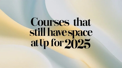 Courses that still have space at UP for 2025