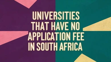 Universities that have no application fee in South Africa