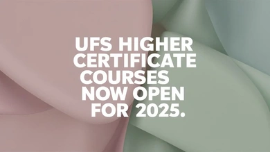 UFS Higher Certificate Courses Now Open for 2025