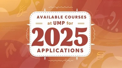 Available courses at UMP for 2025 applications