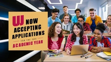 UJ now accepting applications for the 2025 academic year