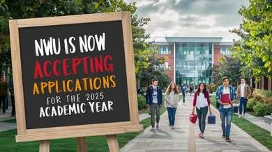 NWU is now accepting applications for the 2025 academic year