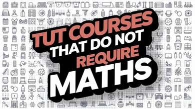 TUT courses that do not require maths or maths lit
