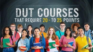 Durban University of Technology (DUT) courses that require 20 to 25 points