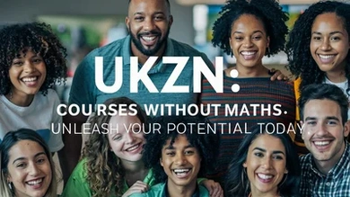 UKZN courses that do not require maths or maths lit